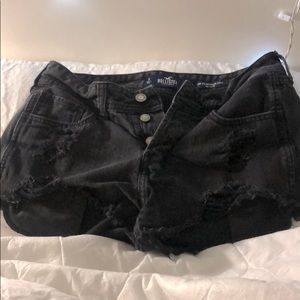Hollister black shorts